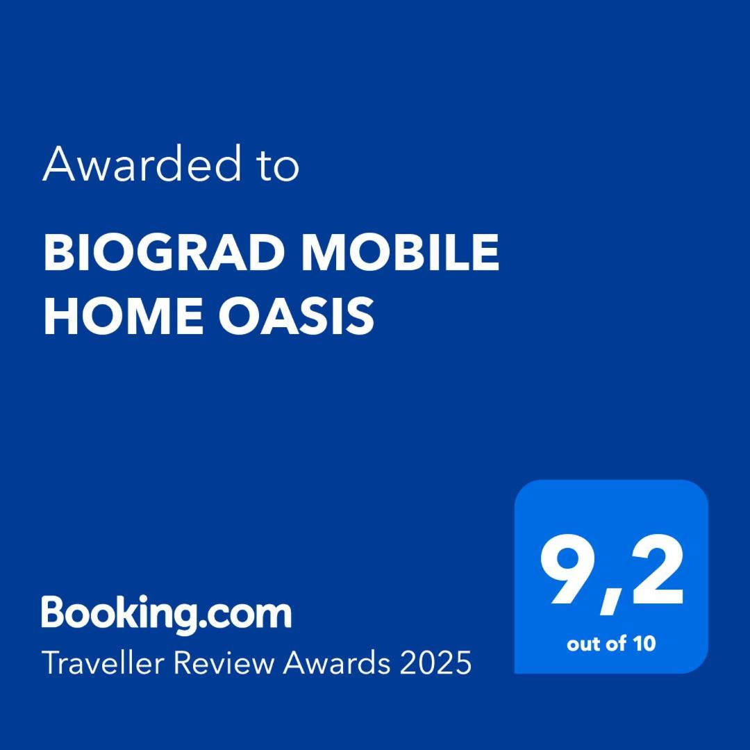 Biograd Mobile Home Oasis Biograd Na Moru Eksteriør bilde